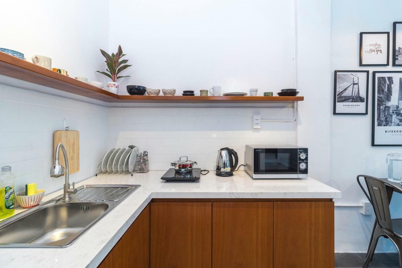 The Wooden Apartments - In The Heart Of Ben Thanh Ho Chi Minh-Byen Værelse billede